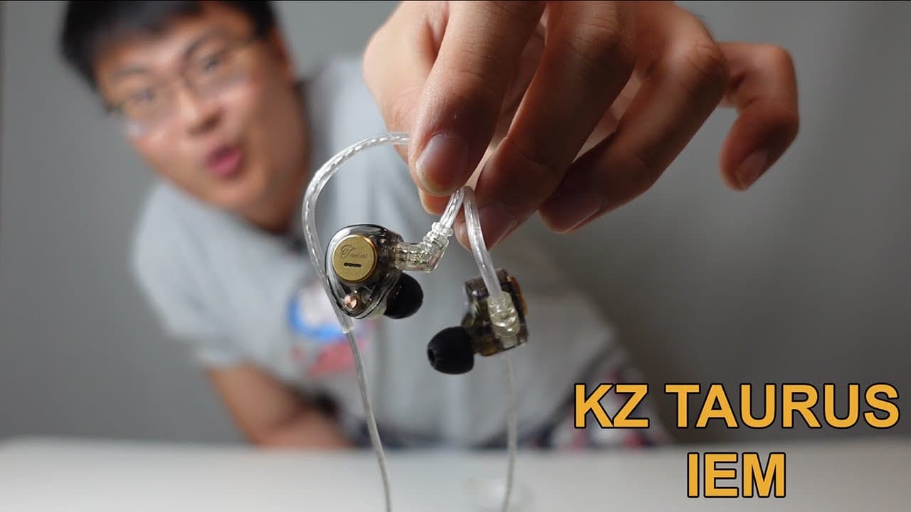Thumbnail do vídeo KZ Taurus IEM Review (2025) — Dual-Dynamic Drivers & Sound Test: Best Under $25?