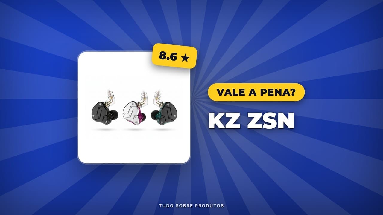 Capa do vídeo oficial: KZ ZSN em 2026: Análise Completa | Ainda vale a pena?