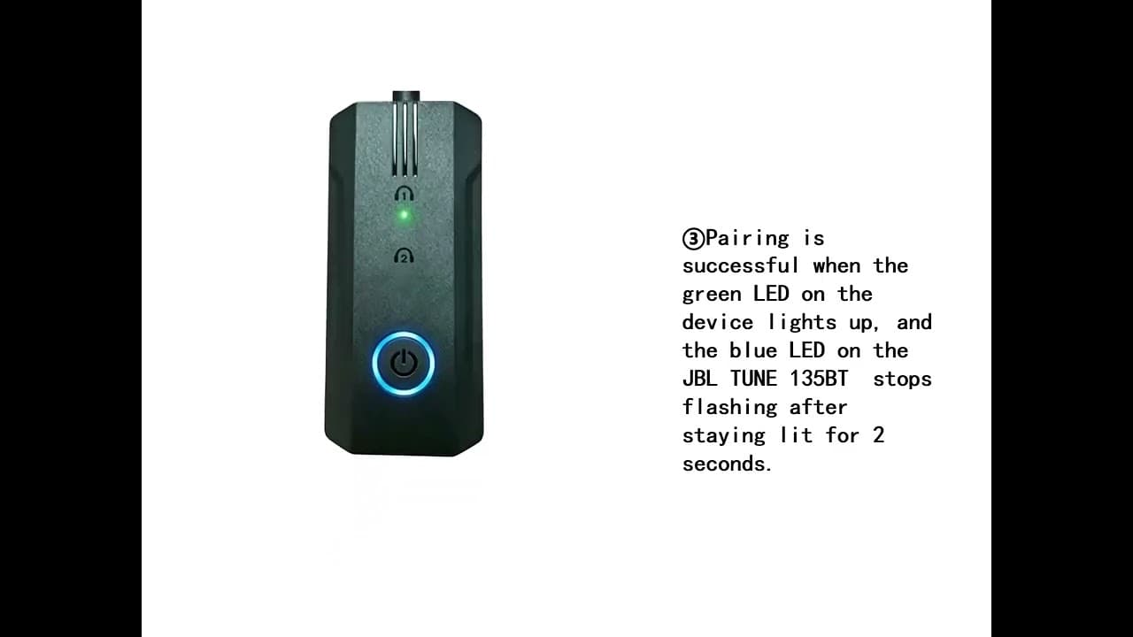 Thumbnail do vídeo JBL TUNE 135BT Pairing Video