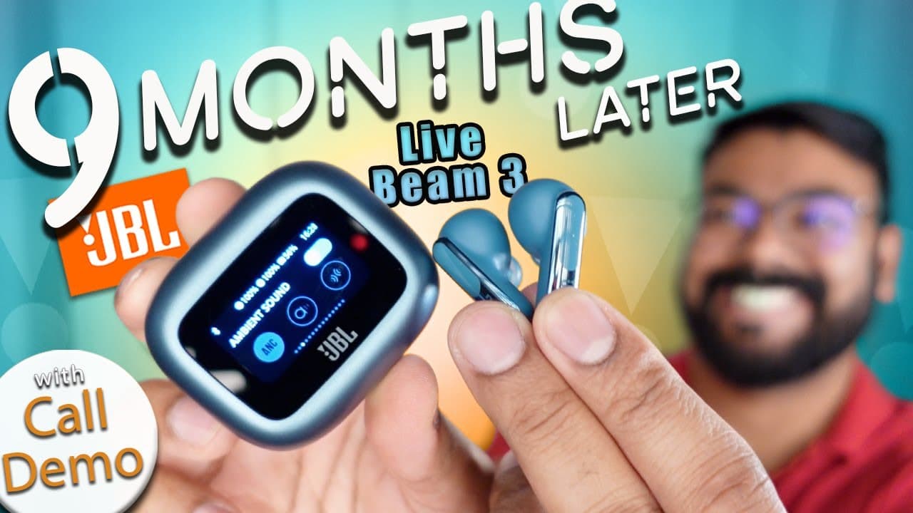 Thumbnail do vídeo Is JBL Live Beam 3 REALLY the Top Choice for MUSIC Lovers?