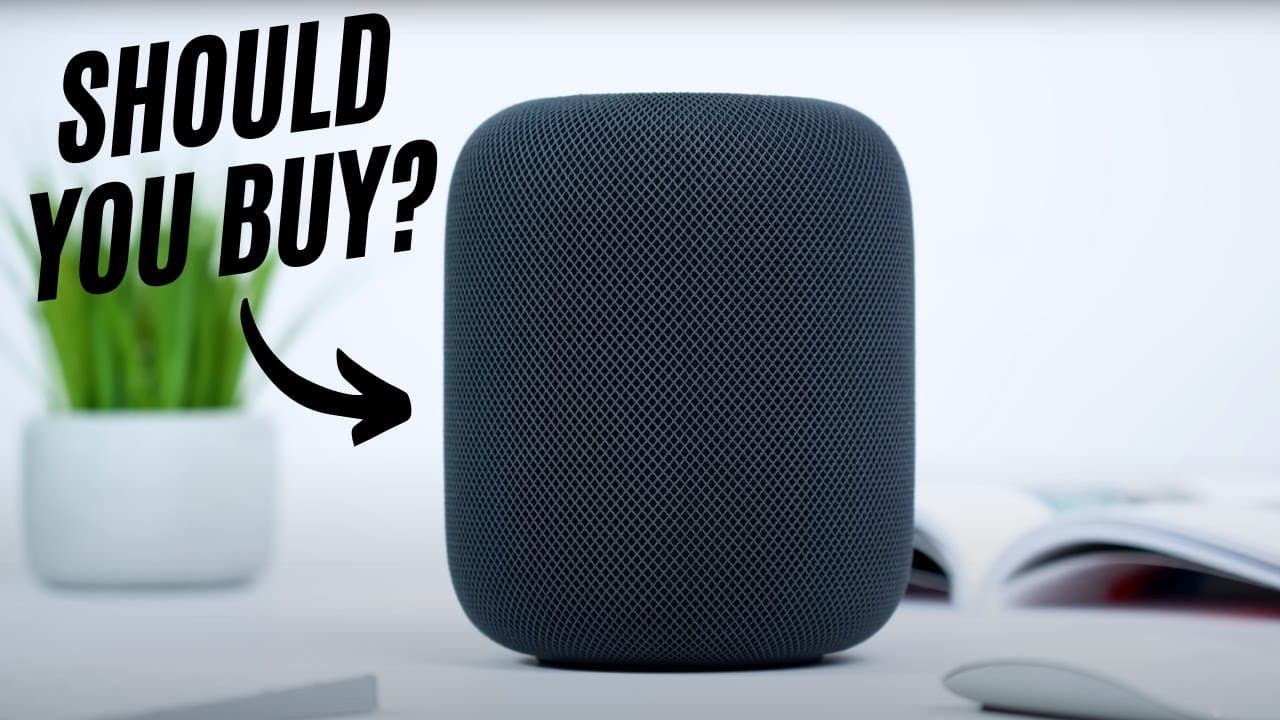 Thumbnail do vídeo Apple HomePod 2 Review: Worth it?