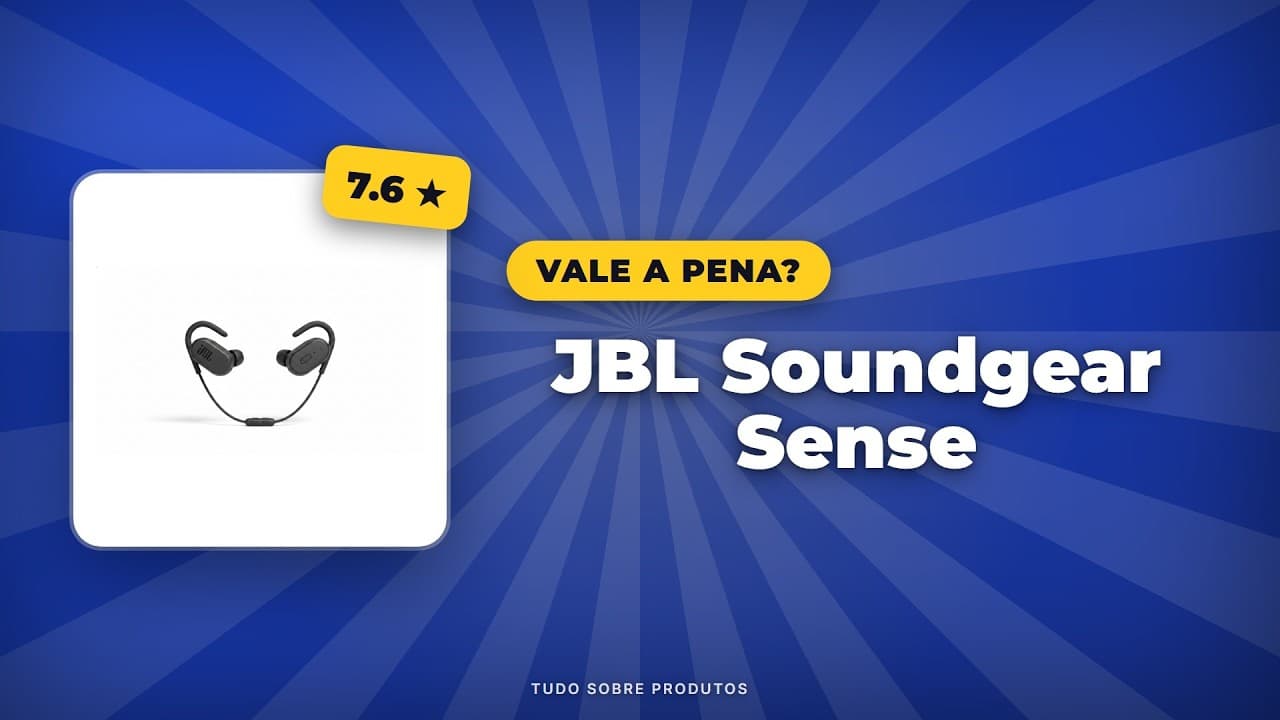 Capa do vídeo oficial: JBL Soundgear Sense em 2026: Vale a pena? Análise COMPLETA!