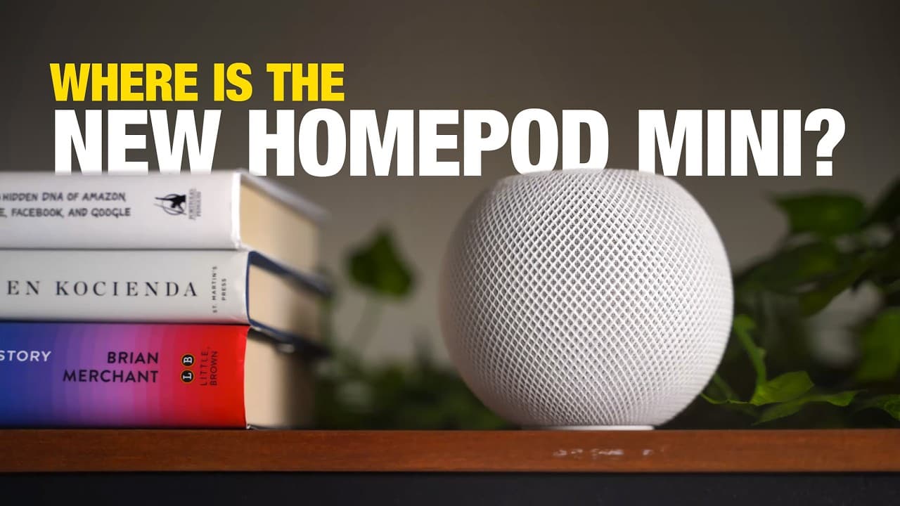 Thumbnail do vídeo Apple Delayed HomePod Mini 2 on Purpose…Here’s Why