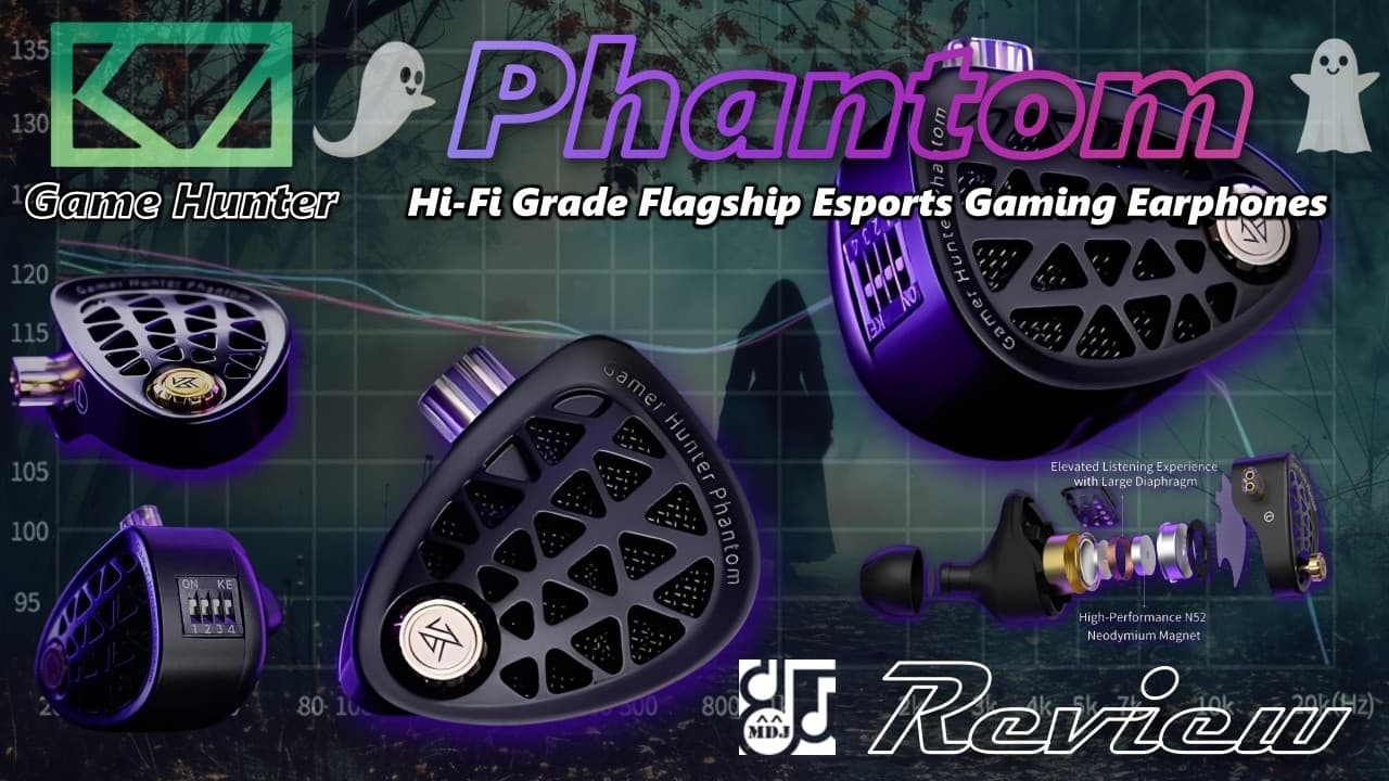 Thumbnail do vídeo [ KZ Phantom ] 物理SW×DSPの2段構え。Phantomが定義する「2026年のGaming Earbuds」Review!