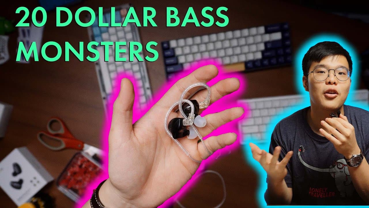 Thumbnail do vídeo SUPER CHEAP BASSY EARPHONES... - KZ ZEX Review