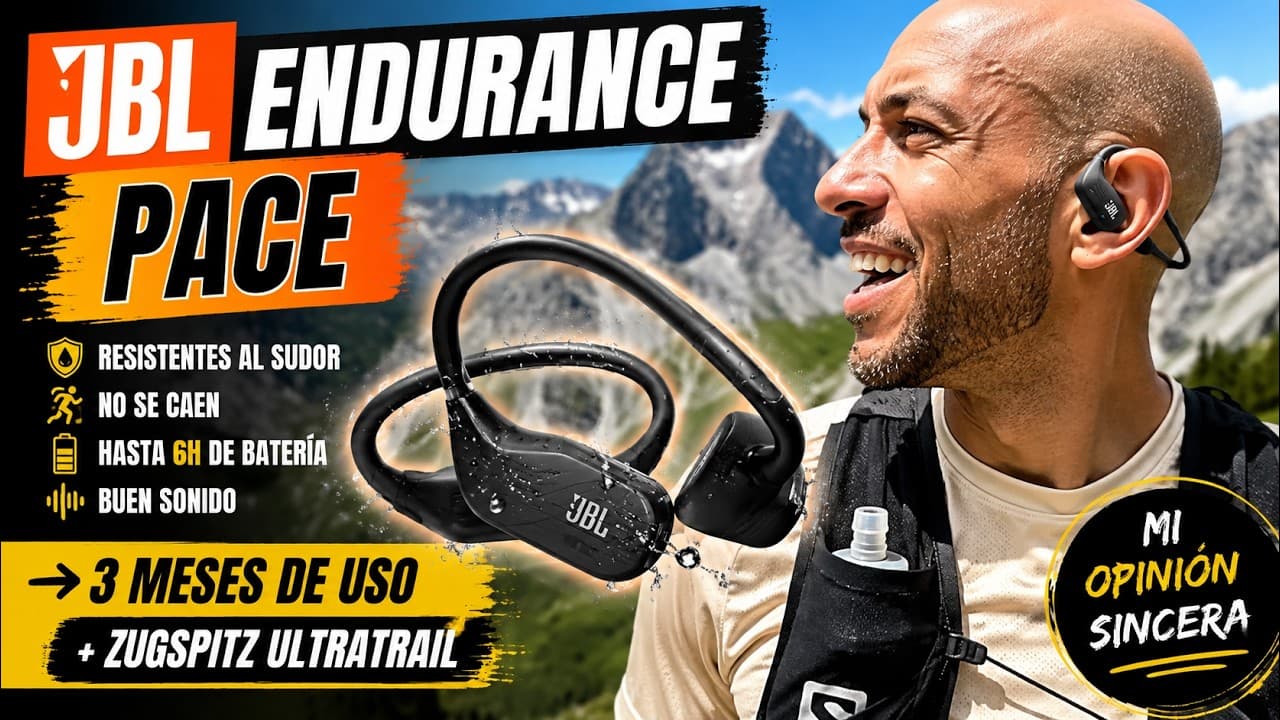 Thumbnail do vídeo JBL Endurance Pace | Mi opinión después de 3 meses corriendo con ellos 🎧