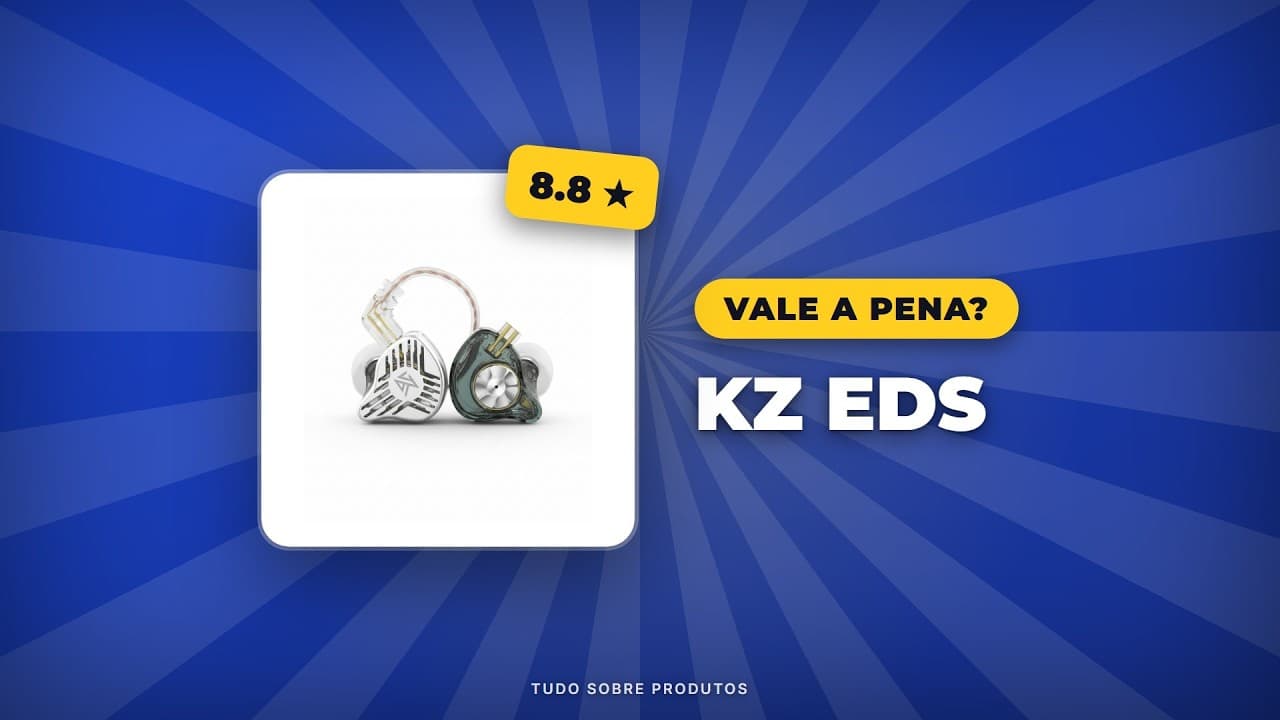 Capa do vídeo oficial: KZ EDS (2026): Análise Completa, Prós, Contras e Onde Comprar!