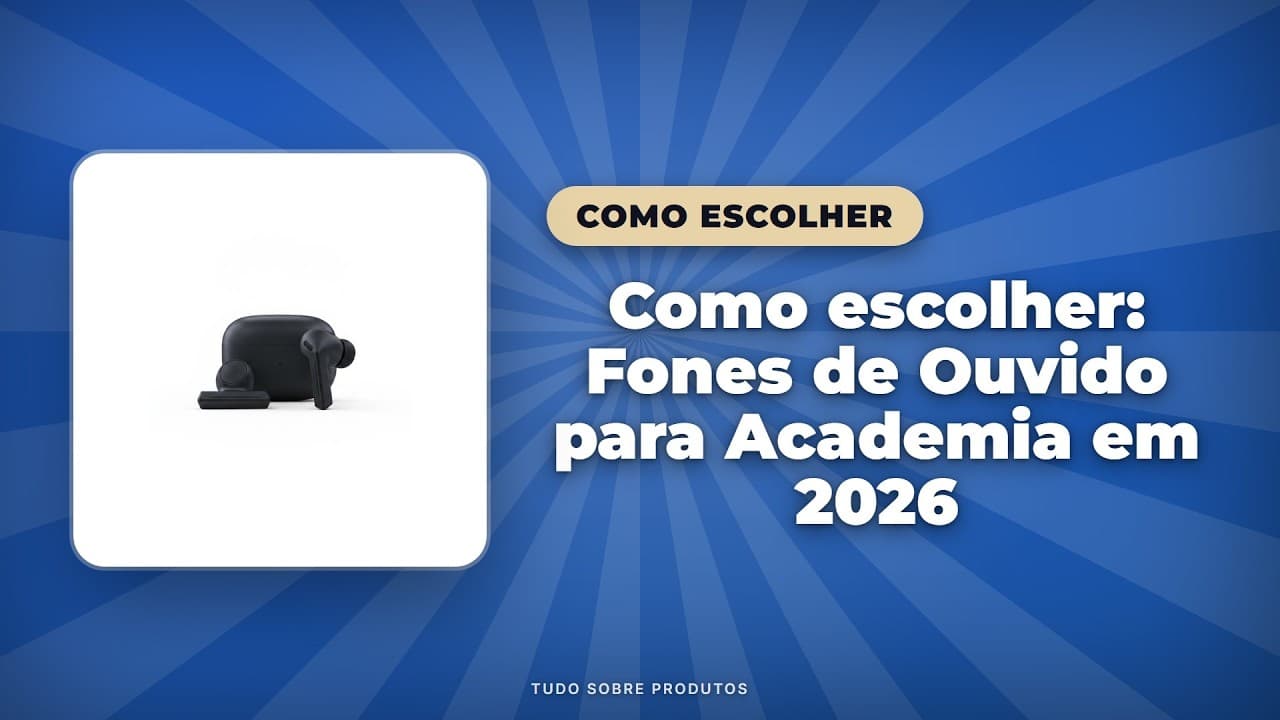 Capa do vídeo oficial: Fones de Academia 2026: Guia Essencial para Sua Escolha!