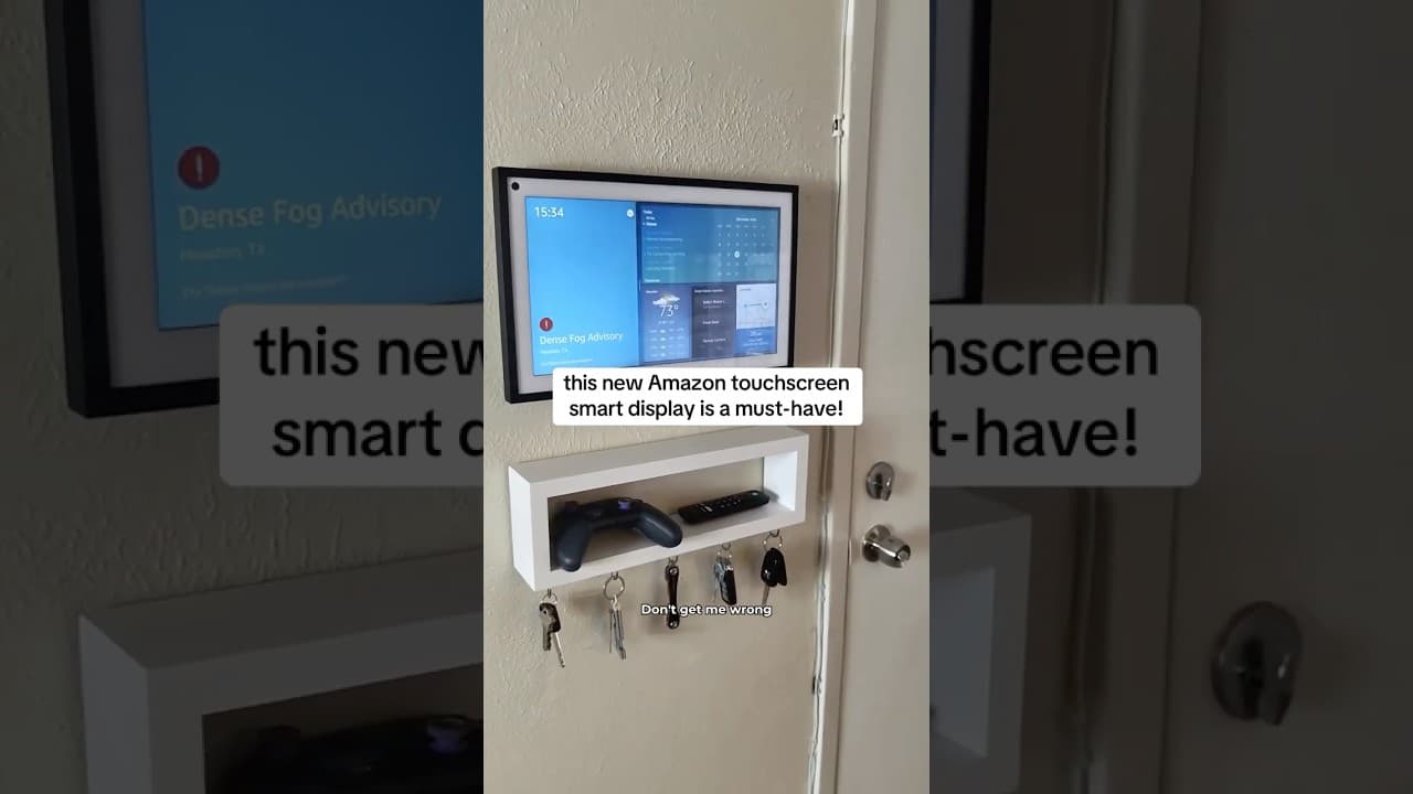 Thumbnail do vídeo Echo Show 21 vs Echo Show 15 | Why I Upgraded! #echoshow21 #echoshow15 #smartdisplay #smarthome