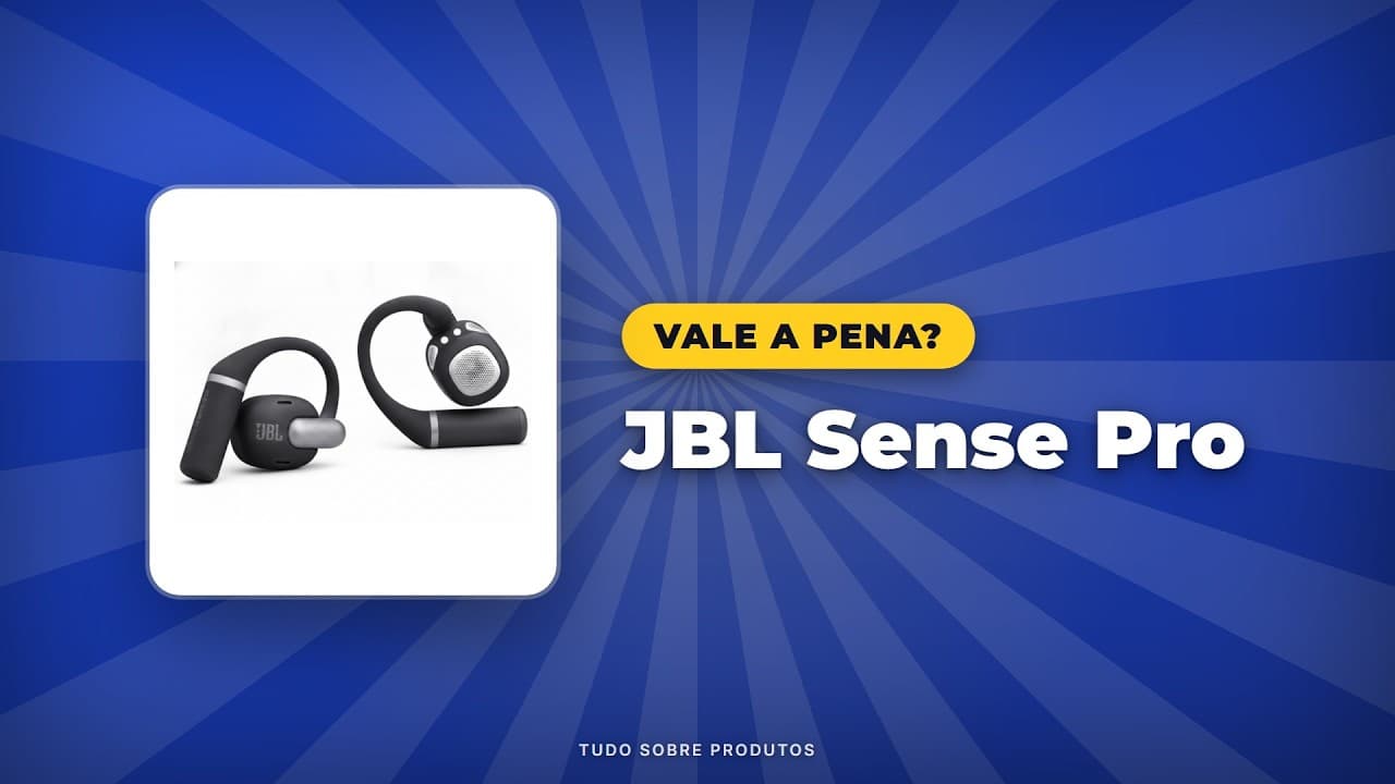 Capa do vídeo oficial: JBL Sense Pro (2026): Tudo Que Você Precisa Saber Antes de Comprar!