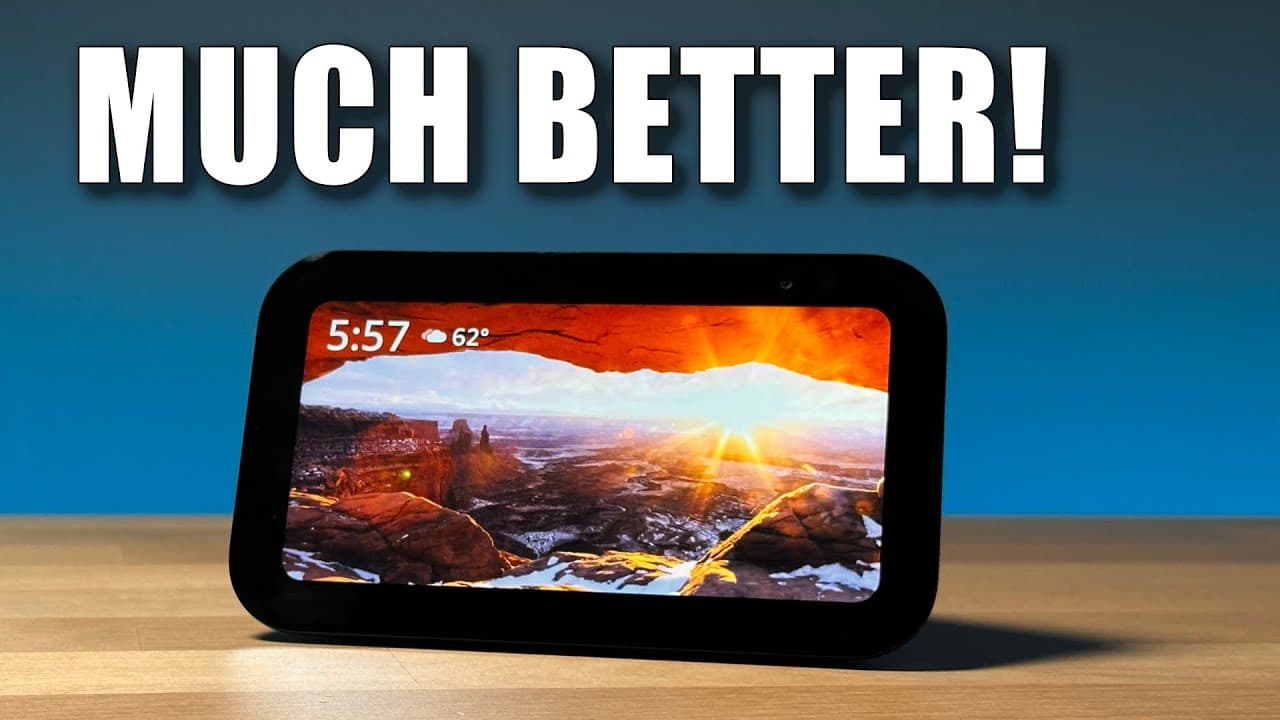 Thumbnail do vídeo Why You Should Buy the New Echo Show 5 (3rd Gen)
