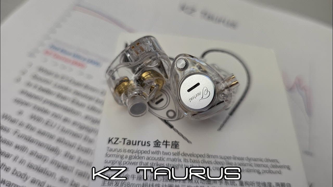 Thumbnail do vídeo KZ Taurus - Vocal Focused 2DD