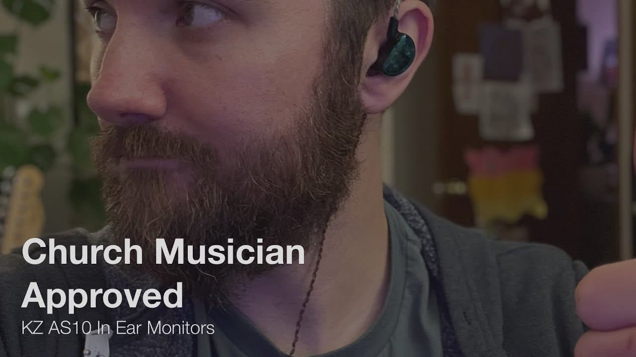 Thumbnail do vídeo 🎧 Church Musician Approved: Affordable In-Ear Monitors – KZ AS10 Review! 🎶