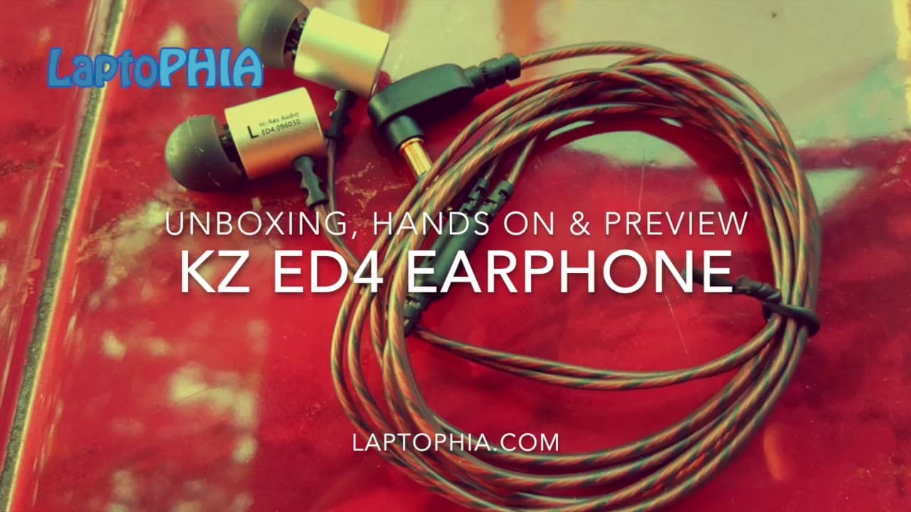 Thumbnail do vídeo Knowledge Zenith KZ ED4 Headset: Unboxing, Hands On & Preview [Laptophia.com]