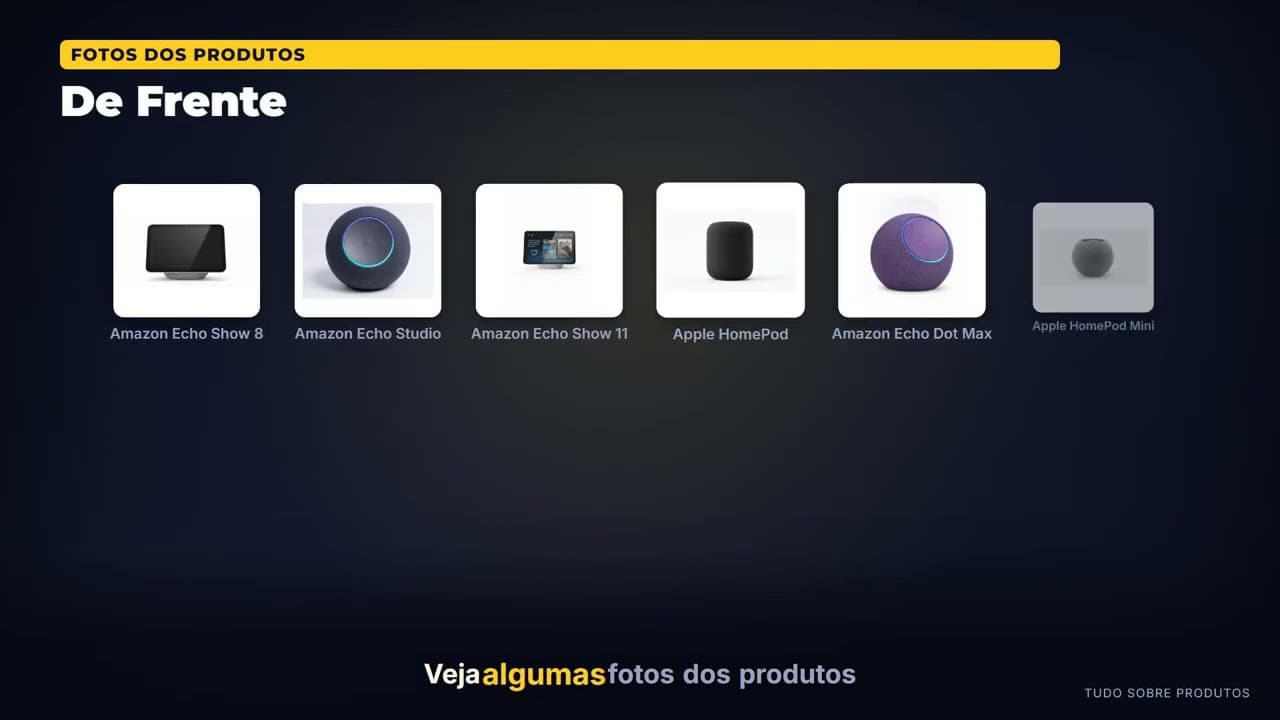 Capa do vídeo oficial: Os Melhores Assistentes de Voz de 2026 | Alexa, Echo, HomePod, o novo Google Home Speaker e mais...