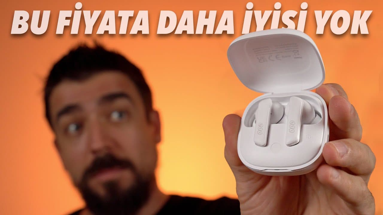 Thumbnail do vídeo BU KADAR İYİ BEKLEMİYORDUM! QCY HT05 Melobuds İncelemesi