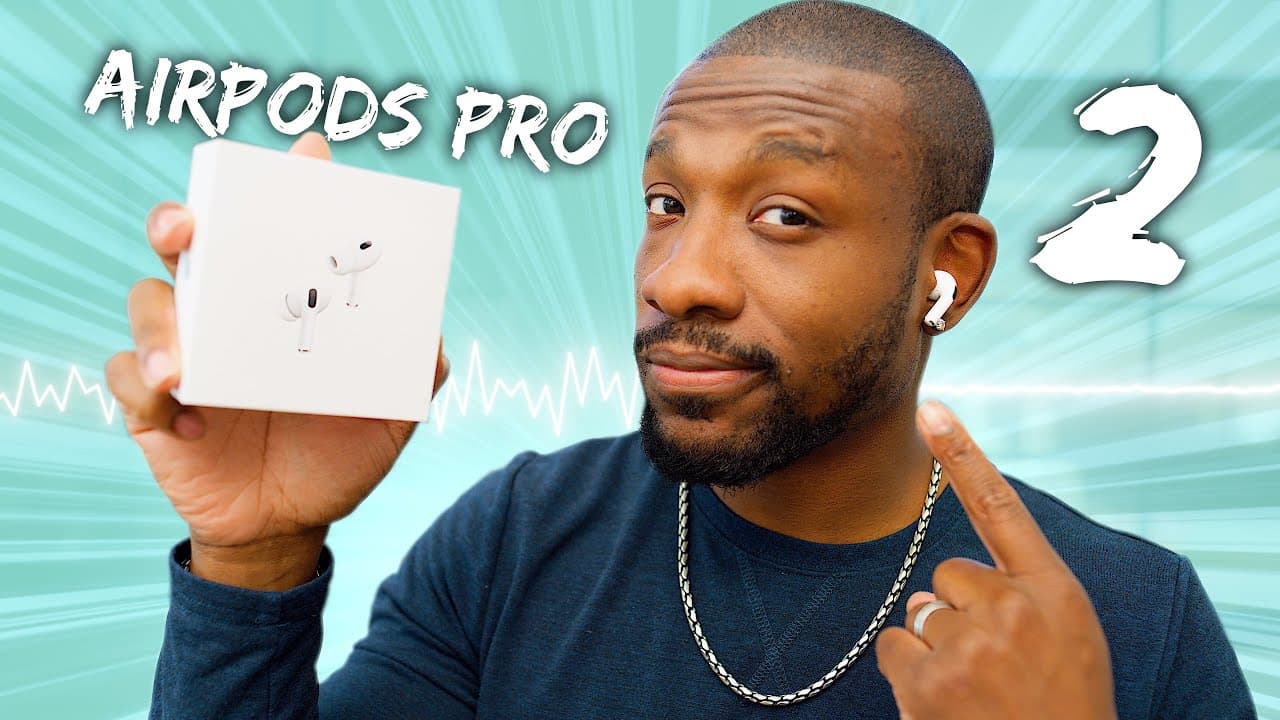 Thumbnail do vídeo Apple AirPods Pro 2 - Unboxing & Review!