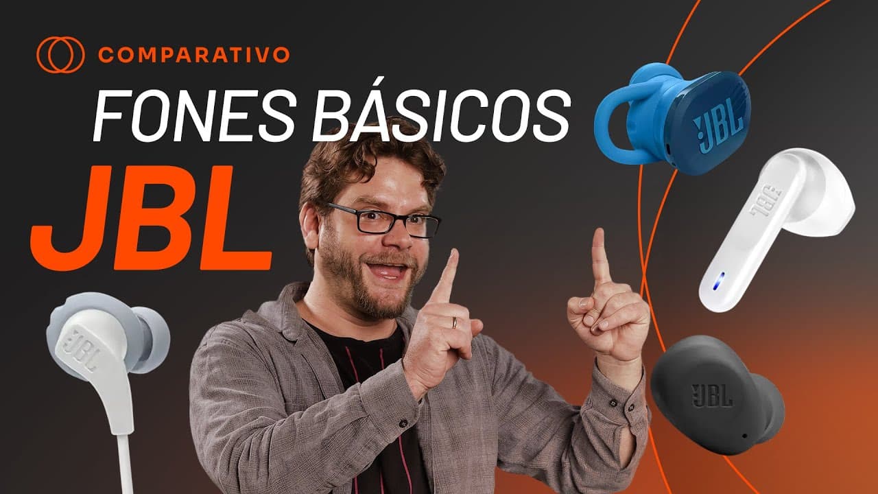 Thumbnail do vídeo Endurance Race, Wave Flex, Endurance Run 2 e Wave Buds: qual fone "básico" da JBL escolher?