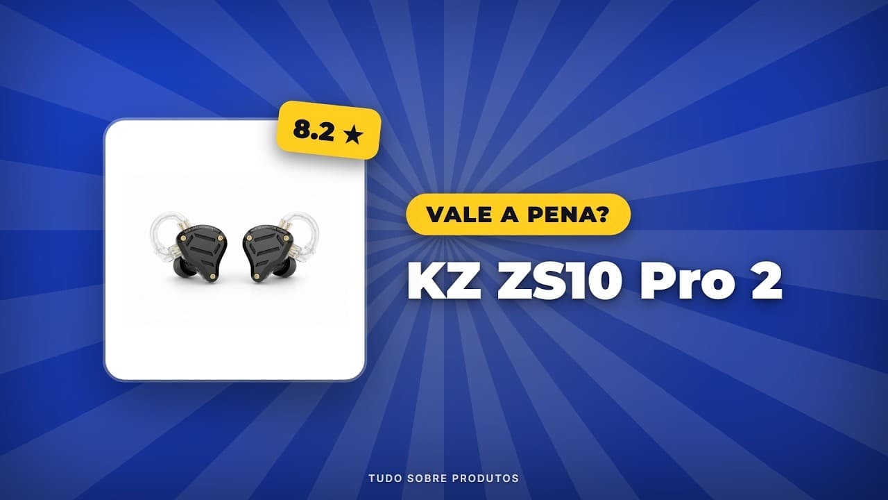 Capa do vídeo oficial: KZ ZS10 Pro 2: Análise Completa em 2026 | Tudo Sobre Produtos