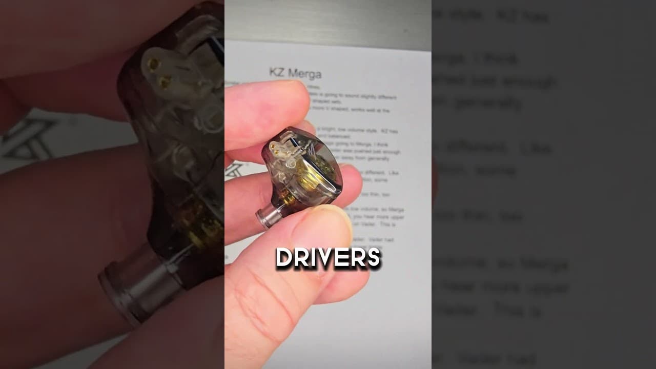 Thumbnail do vídeo [Lançamento] O Fone Kz Merga Veio para Matar o KZ EDX PRO | Melhor Fone da KZ?