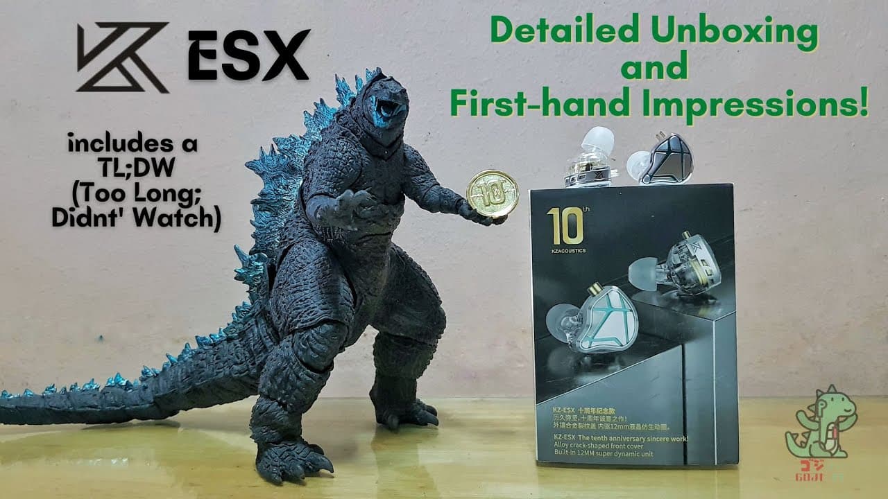 Thumbnail do vídeo KZ ESX (Detailed Unboxing and First Impressions)