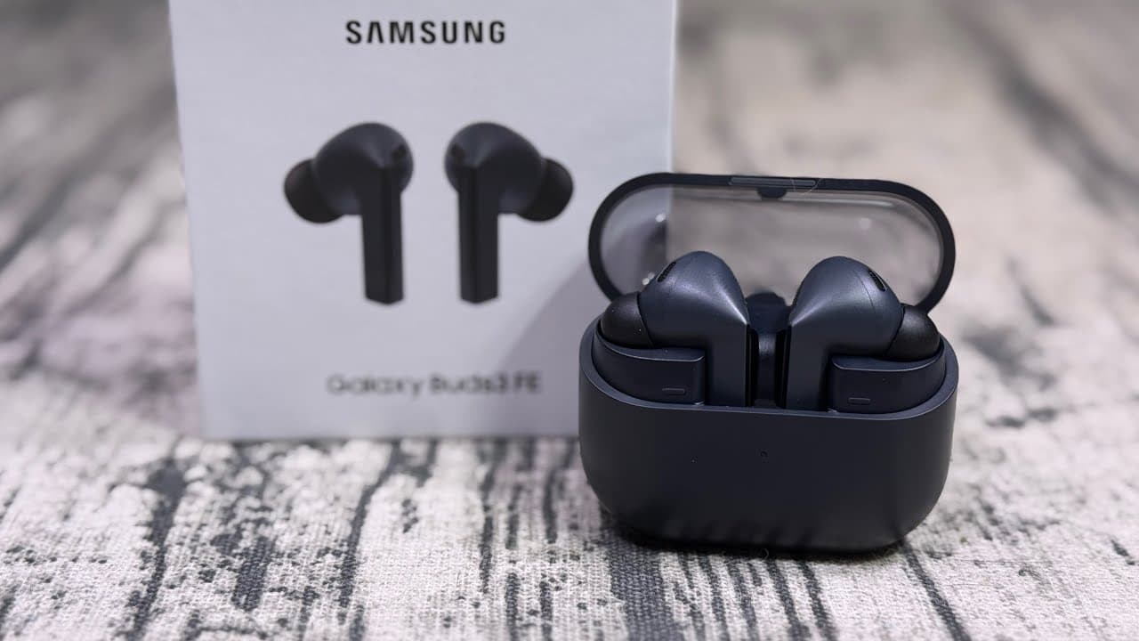 Thumbnail do vídeo Samsung Galaxy Buds 3 FE - More Sound, Less Price!