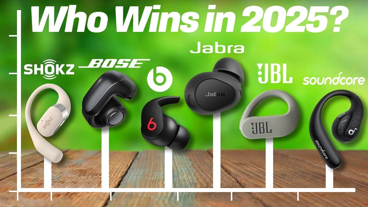 Thumbnail do vídeo Best Running Headphones 2026  [don’t buy one before watching this]