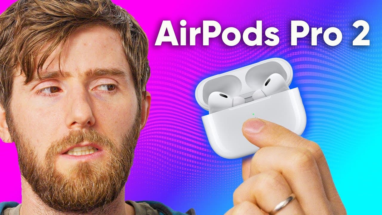 Thumbnail do vídeo I hate giving Apple my money... - Apple AirPods Pro 2