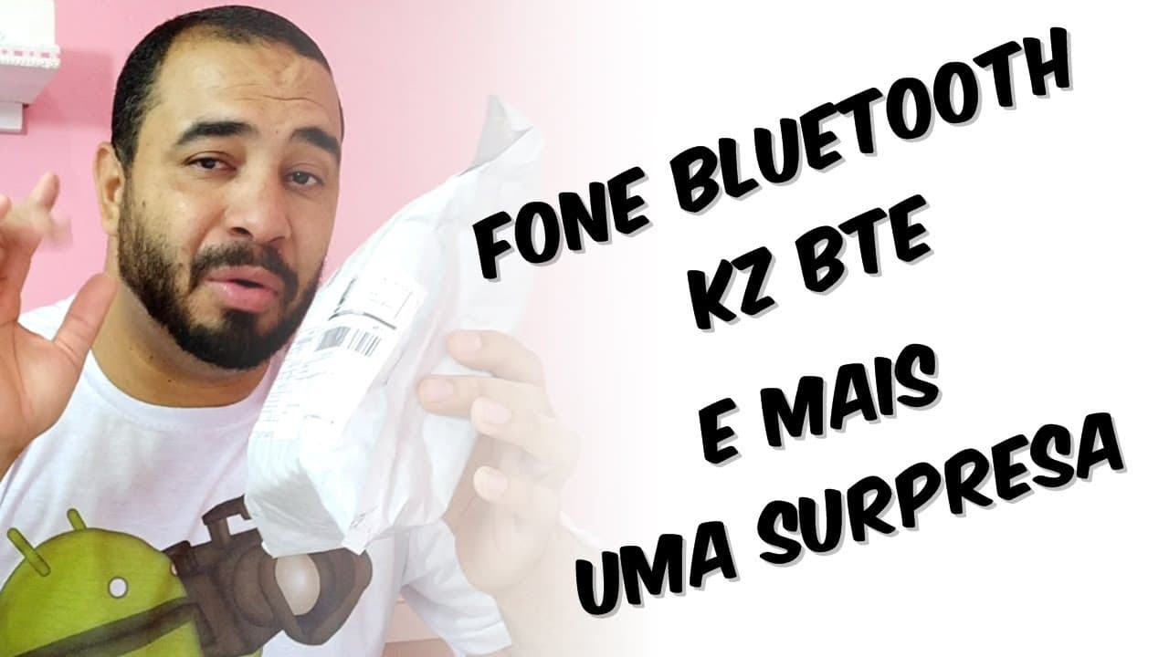 Thumbnail do vídeo Muito TOP Fone Bluetooth KZ BTE e mais uma surpresa ( GEARBEST )