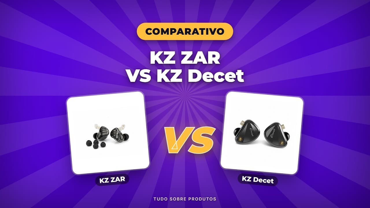 Capa do vídeo oficial: KZ ZAR vs KZ Decet: Qual Fone Vence o Duelo em 2026?