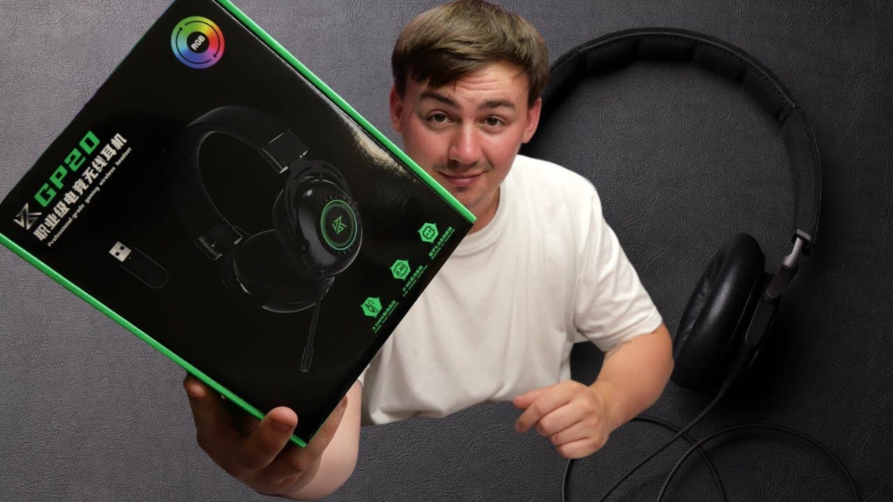 Thumbnail do vídeo Unboxing & Review: KZ GP20 Bluetooth Headset