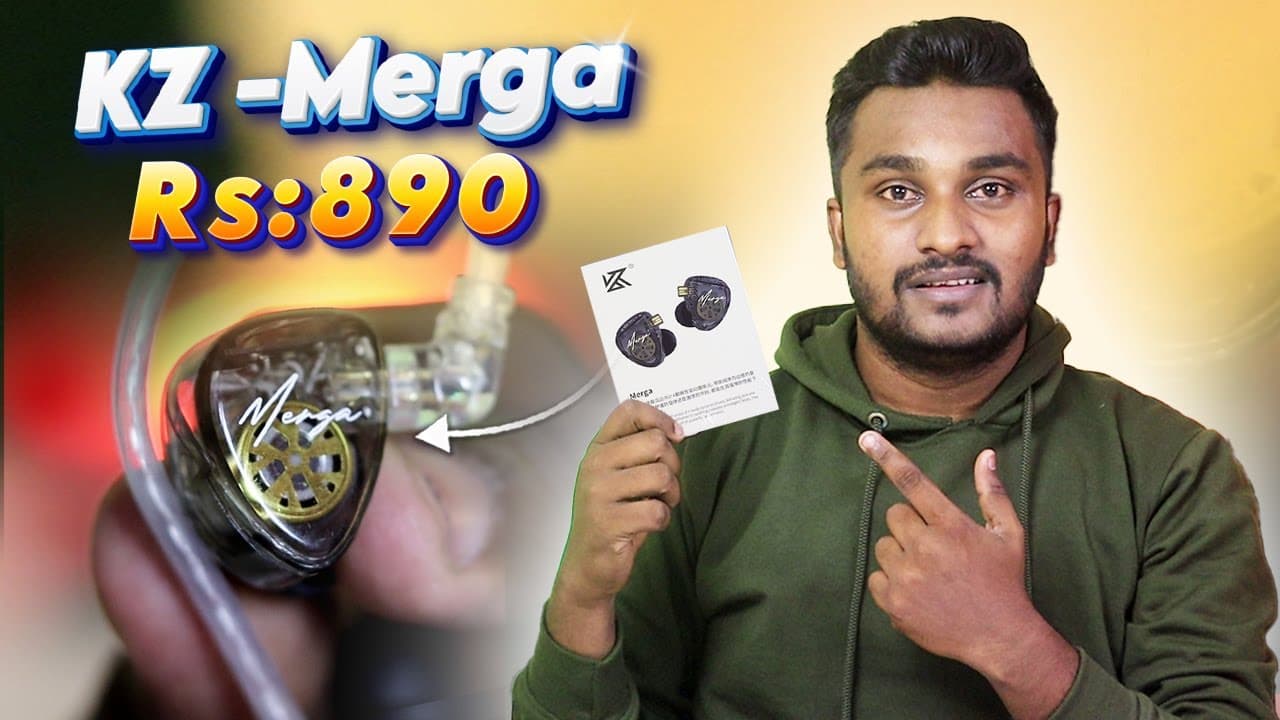 Thumbnail do vídeo KZ Merga Review⚡Best IEM Under 1000 Worth வர்மா💥