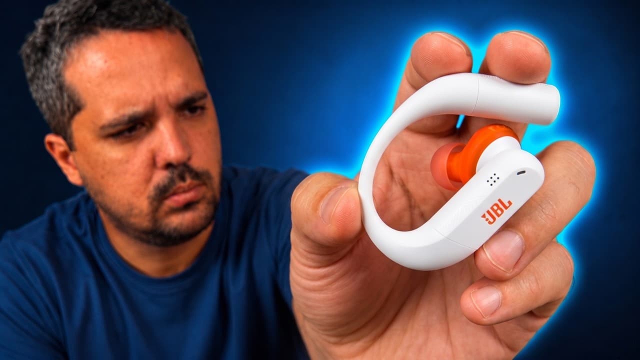 Thumbnail do vídeo Testei o JBL Endurance Peak 4 e Ele Me Surpreendeu! Review Completo