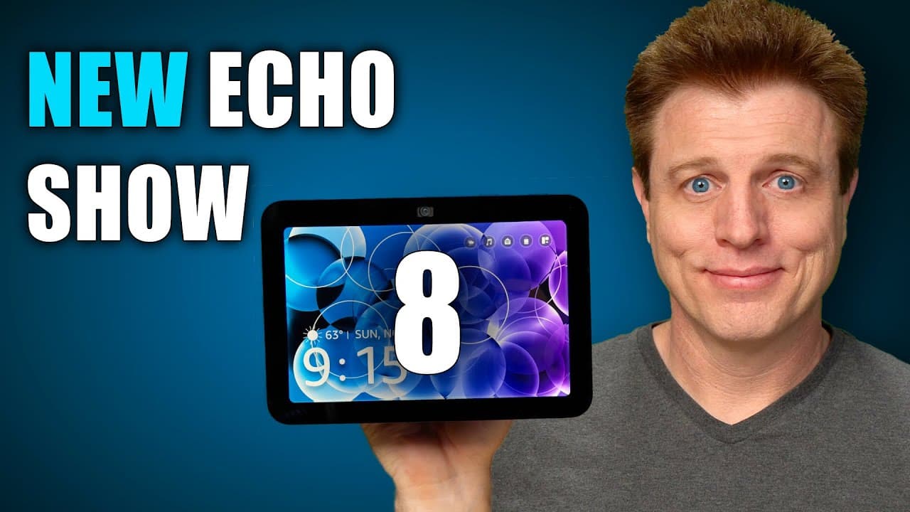 Thumbnail do vídeo Should YOU Buy the NEW Echo Show 8 3rd Gen? (2023)