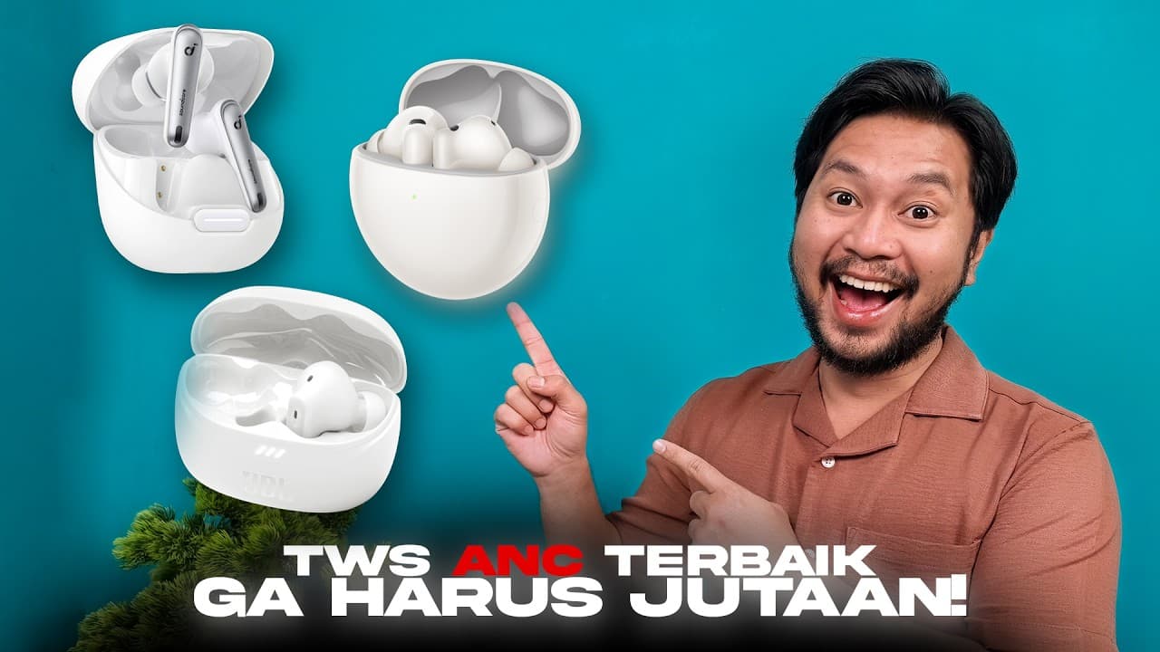 Thumbnail do vídeo HUAWEI FreeBuds 7i vs Soundcore Liberty 4 NC vs JBL Tune Beam 2 | Masa yang Mahal Lebih Jelek Sih⁉️