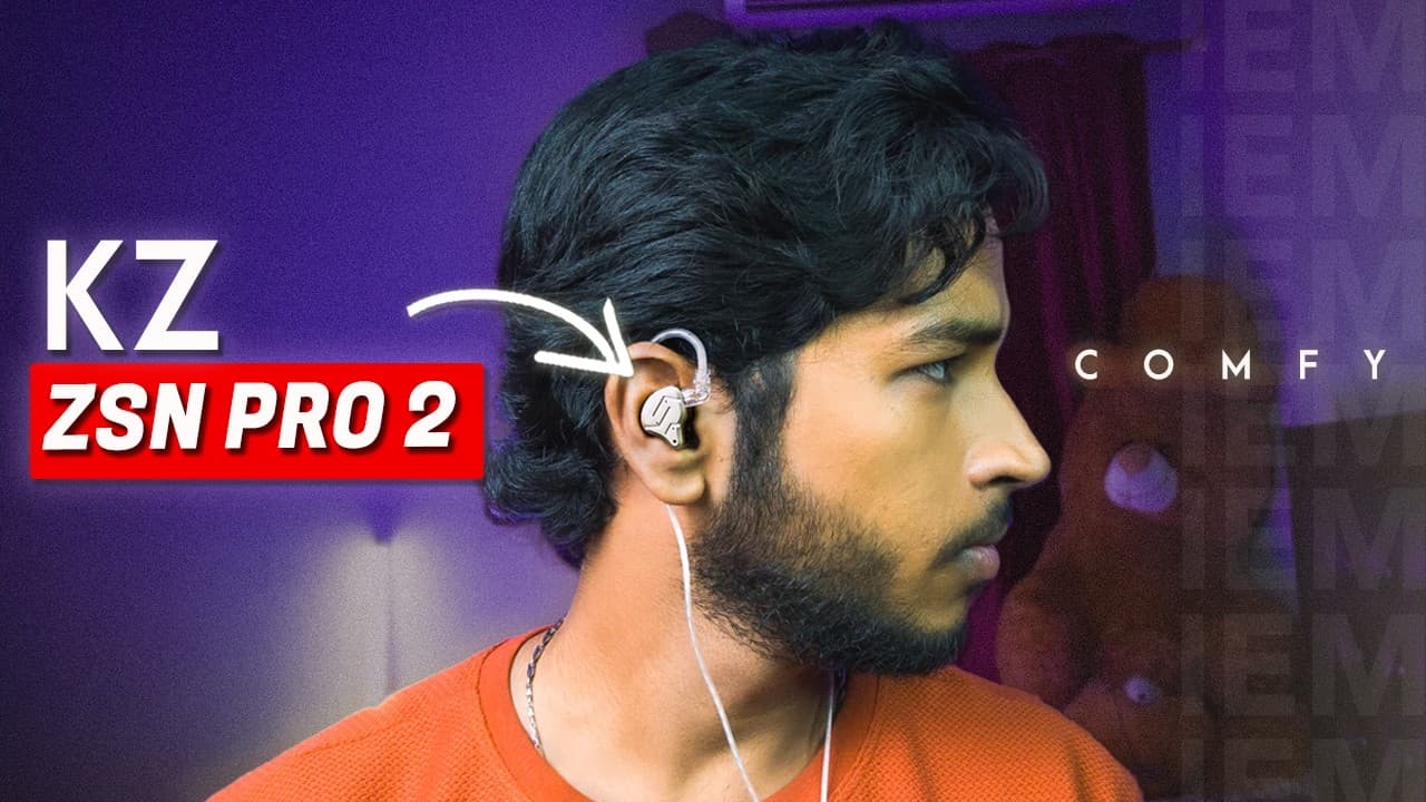 Thumbnail do vídeo KZ Zsn Pro 2 Review: IEM your ear deserves vs KZ Edx Pro🔥🔥