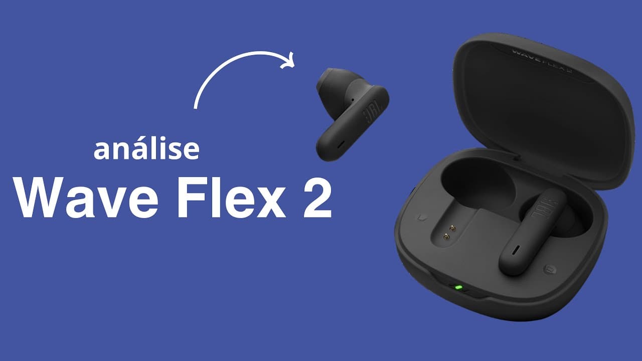 Thumbnail do vídeo JBL Wave Flex 2 é Bom? Vale a Pena? Análise/Review (JBL Wave Flex 2 TWS)