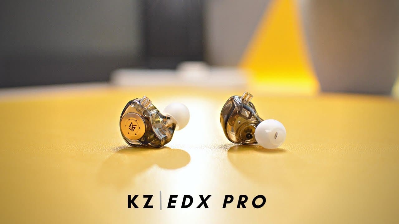 Thumbnail do vídeo KZ in ear monitors review | KZ EDX Pro earphones