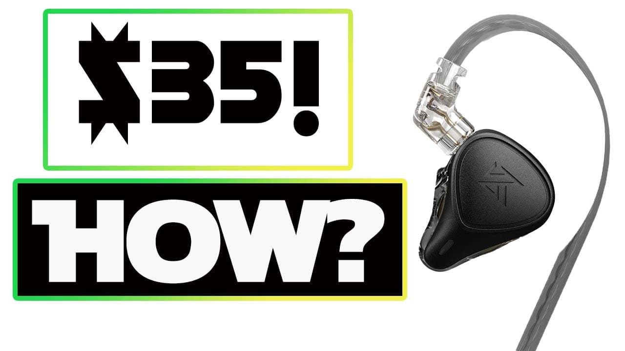 Thumbnail do vídeo Mind Blown! Best Budget IEM $35 - KZ Zex Pro/X Crinacle CRN IEM Review