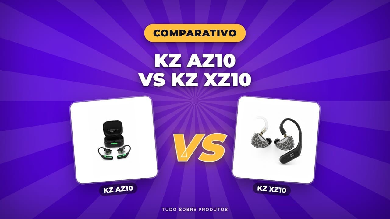 Capa do vídeo oficial: KZ AZ10 vs XZ10: Qual Adaptador Bluetooth É O Melhor Em 2026?