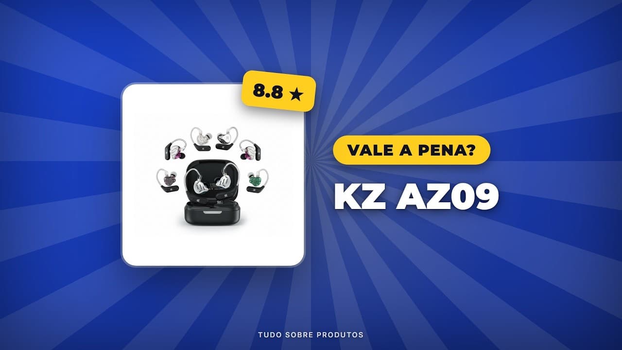 Capa do vídeo oficial: KZ AZ09 em 2026: Análise Completa! Vale a pena este adaptador?