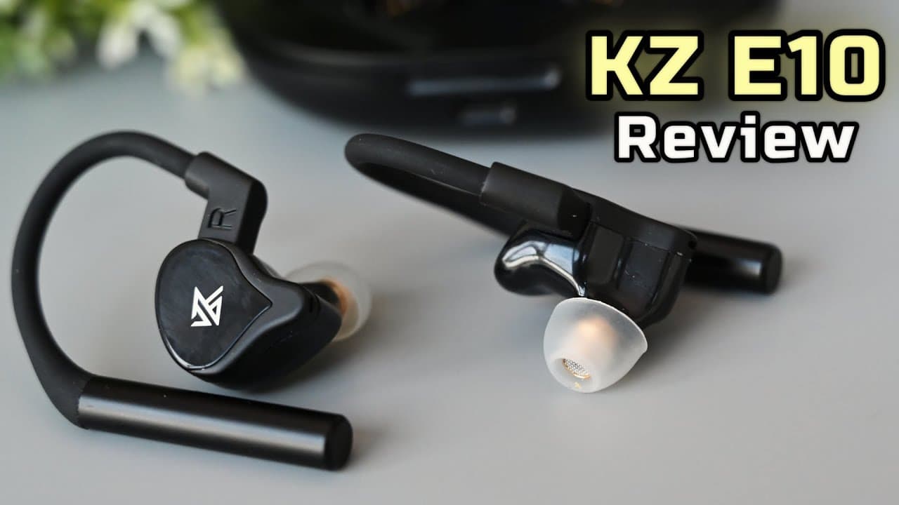 Thumbnail do vídeo Best but not good! KZ E10 True Wireless review!