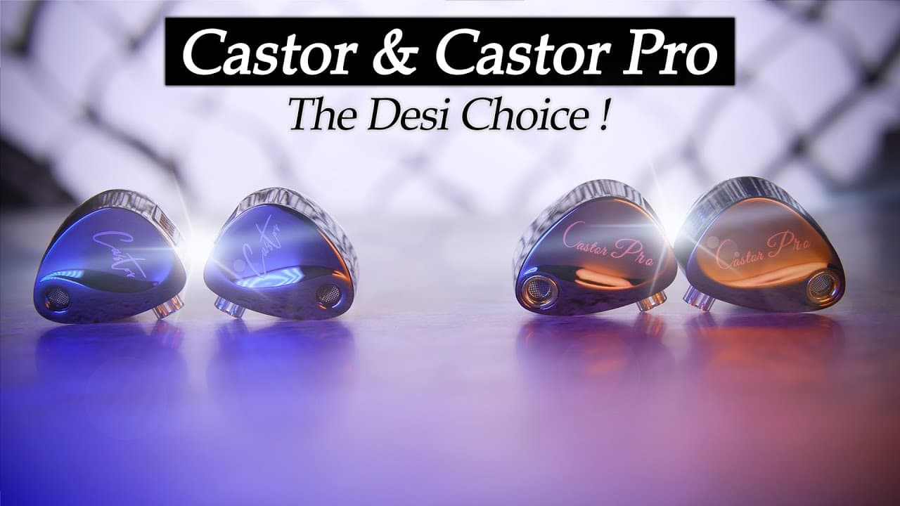 Thumbnail do vídeo KZ Castor vs Castor Pro - The Desi IEMs for Budget Audiophiles | Which one is right for You?