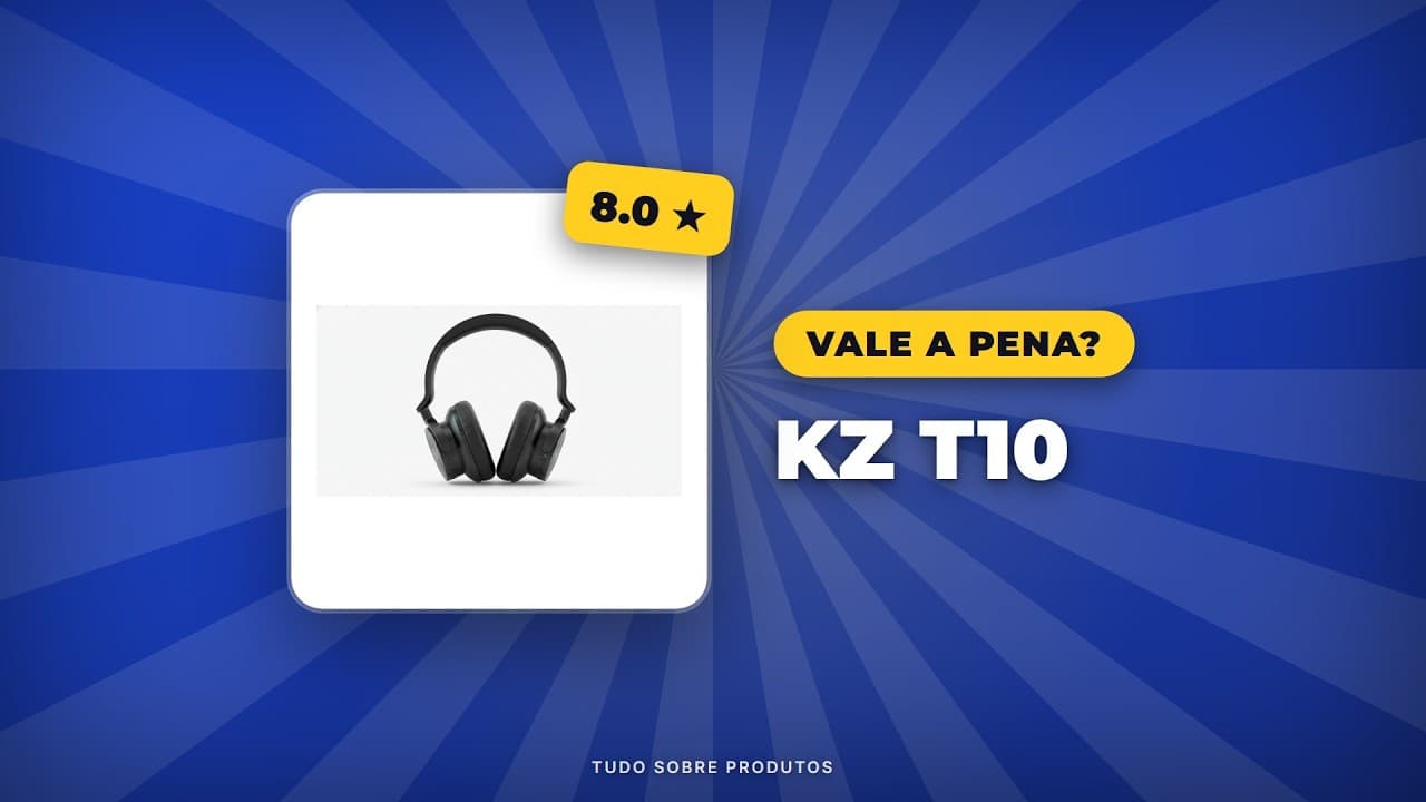 Capa do vídeo oficial: KZ T10 em 2026: Análise Completa - Prós, Contras e Vale a Pena?