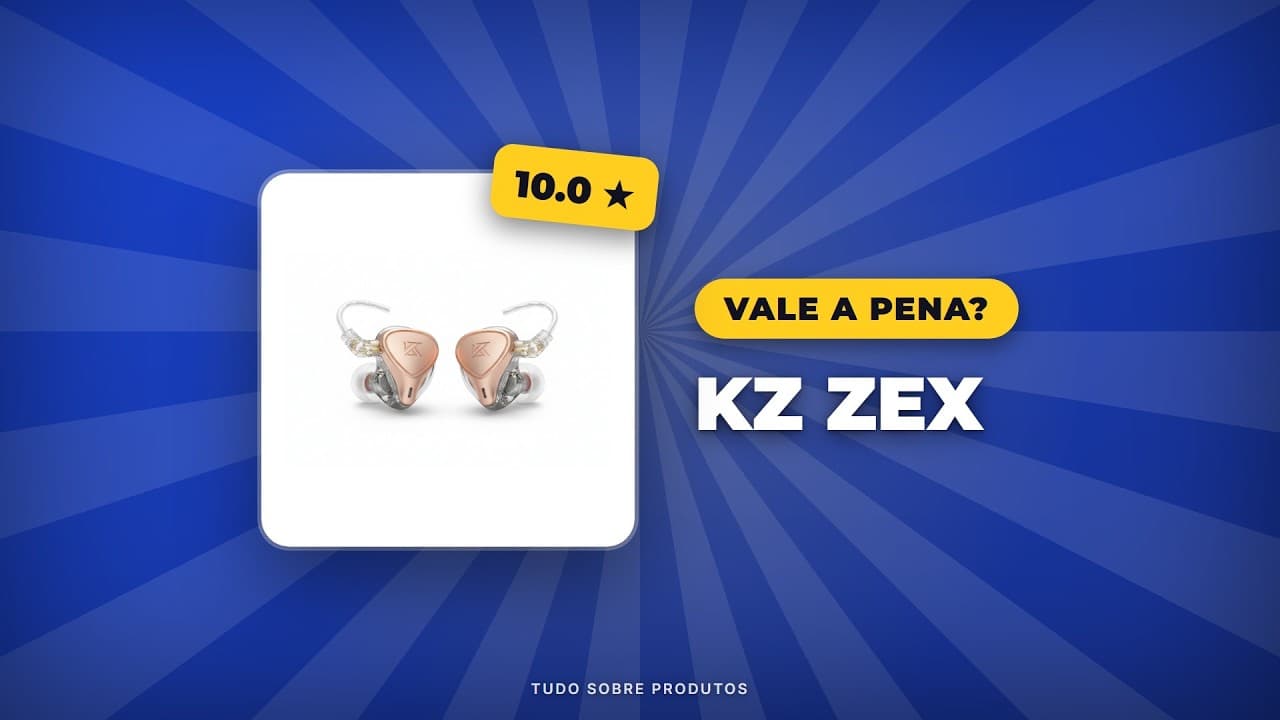 Capa do vídeo oficial: KZ ZEX: A Análise COMPLETA que você esperava em 2026!