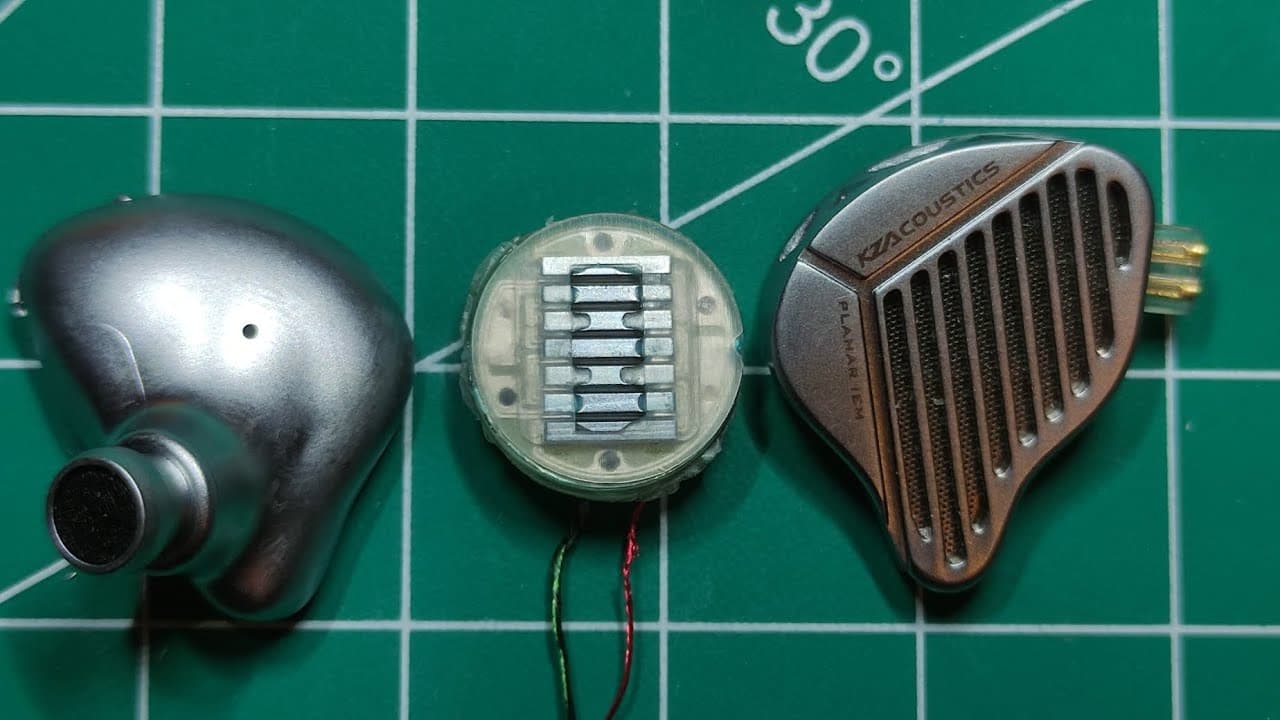 Thumbnail do vídeo What's inside? Planar IEMs. (featuring KZ PR1 and Kinera SPD) Brief History, theory of operation