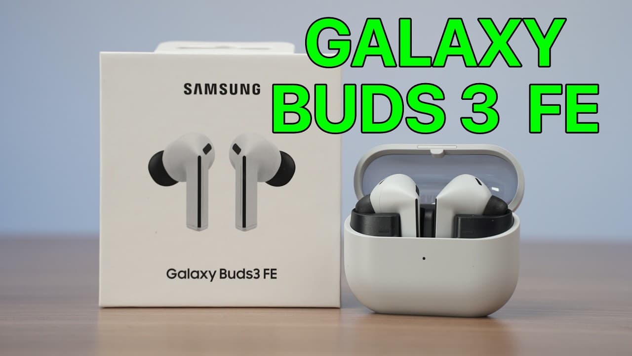 Thumbnail do vídeo Better than the Pro? Samsung Galaxy Buds3 FE review vs Buds3 Pro