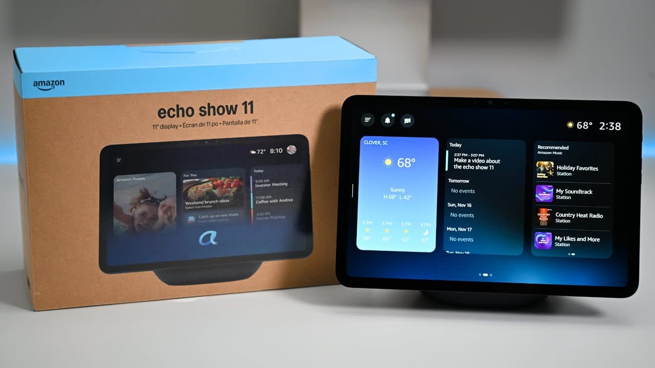 Thumbnail do vídeo 2025 Amazon Echo Show 11 Unboxing, Setup and First Look (Alexa+)