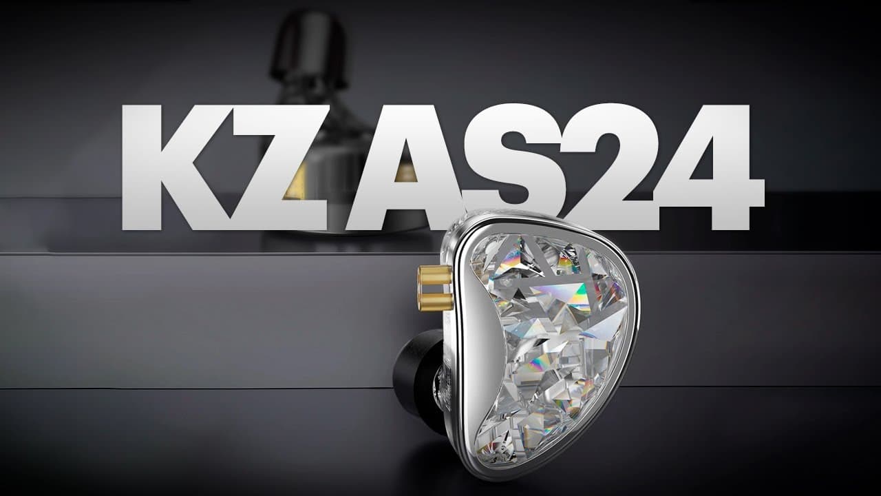 Thumbnail do vídeo KZ AS24 - 24 drivers + 8 chaves de tunning? Isso é insano... [Review #243]