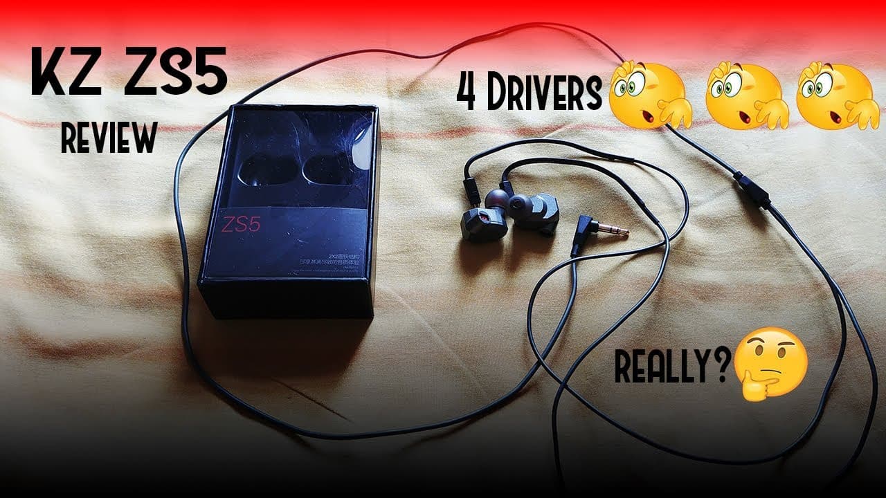 Thumbnail do vídeo KZ ZS5 Review- It's GOOD!